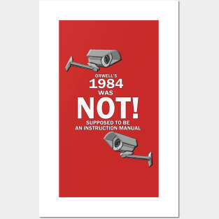 Orwell's 1984 Posters and Art